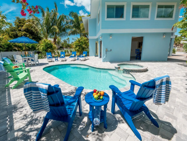 Anna Maria Five Bedroom Beach Home - Private Pool